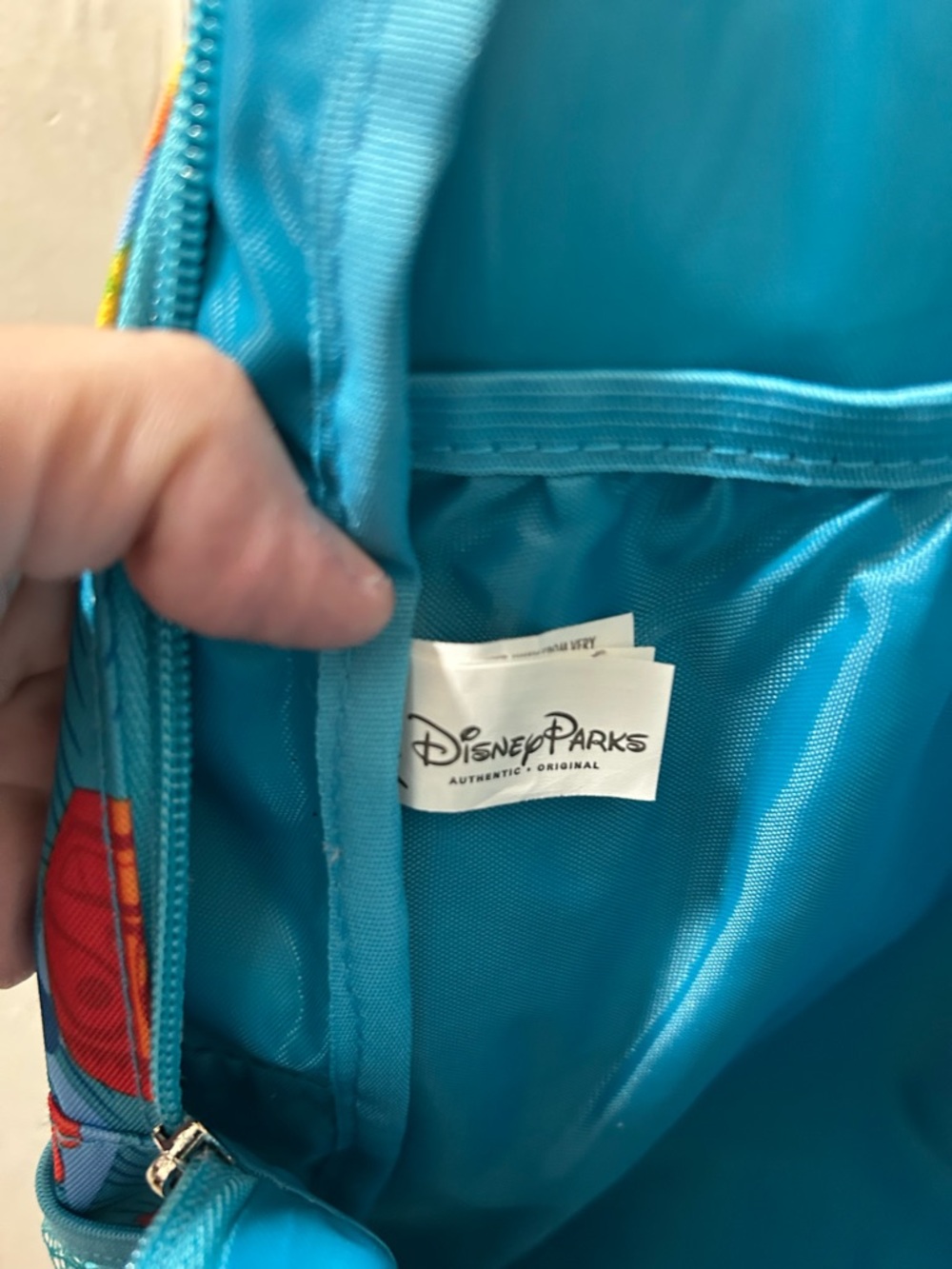 Disney tiki room Blue Tropical Parrot Backpack - Picture 6 of 7